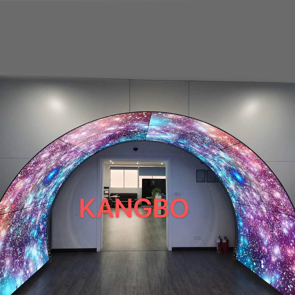 Flexible OLED video wall