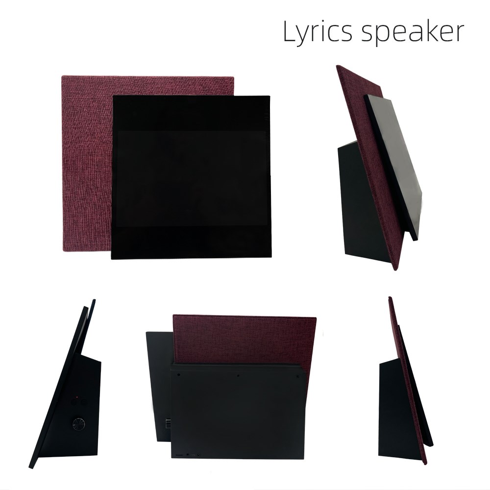 red Bluetooth Lyrics Speaker