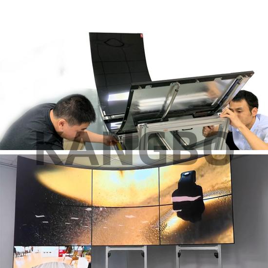 Flexible OLED Curved Video Wall OLED Wallpaper 